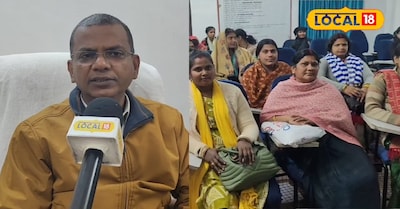 जानकारी देते यूको आरसेटी बेगूसराय के निर्देशक सुजीत रजक 