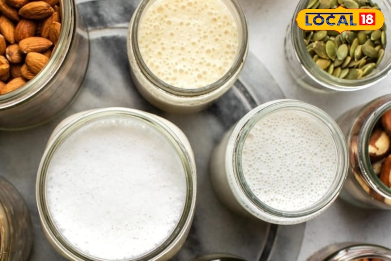 বাদাম দুধ 