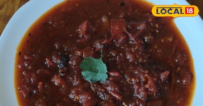 गुड़ टमाटर की चटनी