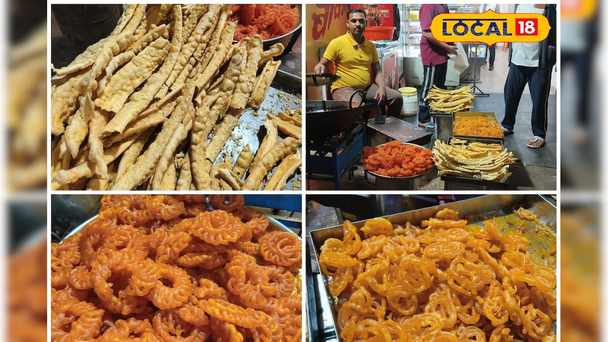 कुरकुरा फाफड़ा, रस भरी केशर जलेबी, रायपुर की इस दुकान में रोज जुटती शौकीनों की भीड़