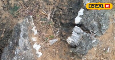 Mysterious fossil found in Sidhi, villagers surprised to see 11-meter-long tooth