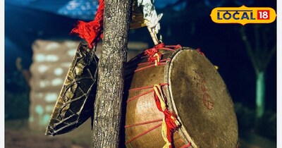 ढोल दमाऊ कुमाऊनी वाद्य यंत्र 