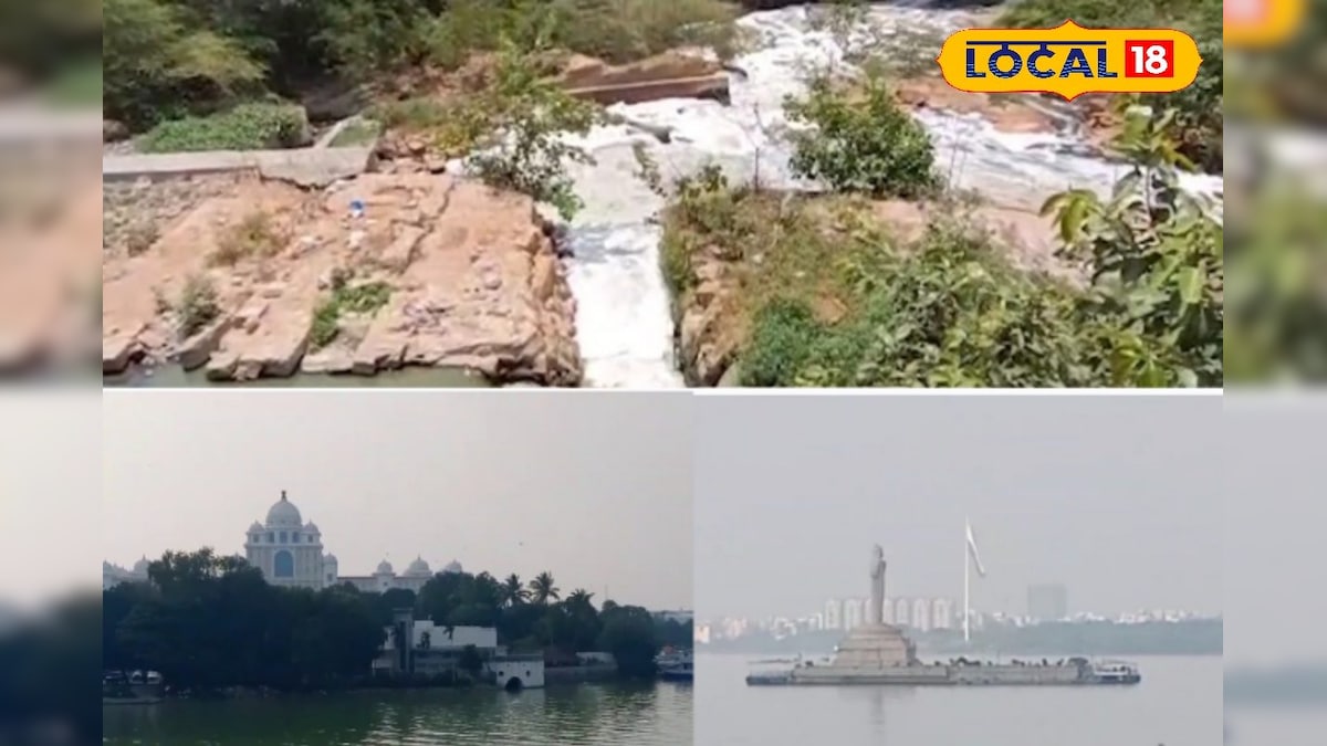 हुसैन सागर बना बदबू का सागर! पीला पानी, फेल सफाई दावे और एंजाइम-बैक्टीरिया से झील बचाने की जद्दोजहद तेज