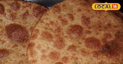 गरम-गरम, फूली हुई आलू की पूरी