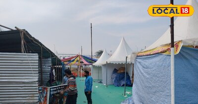 सूरजकुंड मेले में हादसे के बाद सब सूना पड़ा. दुकानदार बेहाल.