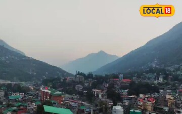 कुल्लू में आसमान में छाए रहे हल्के बादल 