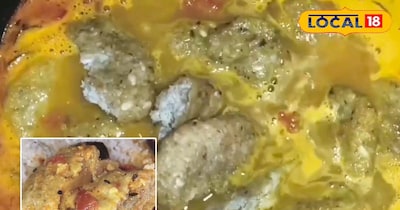 दाल बड़ा की सब्जी जल्दी बन जाती है.