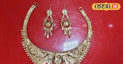 आर्टिफिशियल गोल्डन नेकलेस