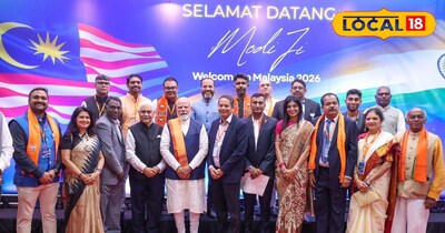 प्रधानमंत्री मोदी से मुलाकात करती पाली की बेटी