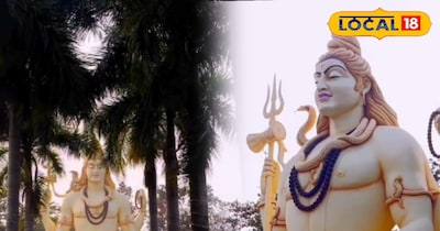 भोलेनाथ की प्रतिमा 75 फीट ऊंची है.