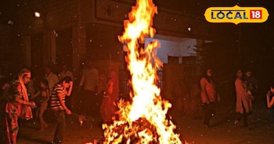 होलिका दहन के बारे मे बताते देवघर के ज्योतिषाचार्य