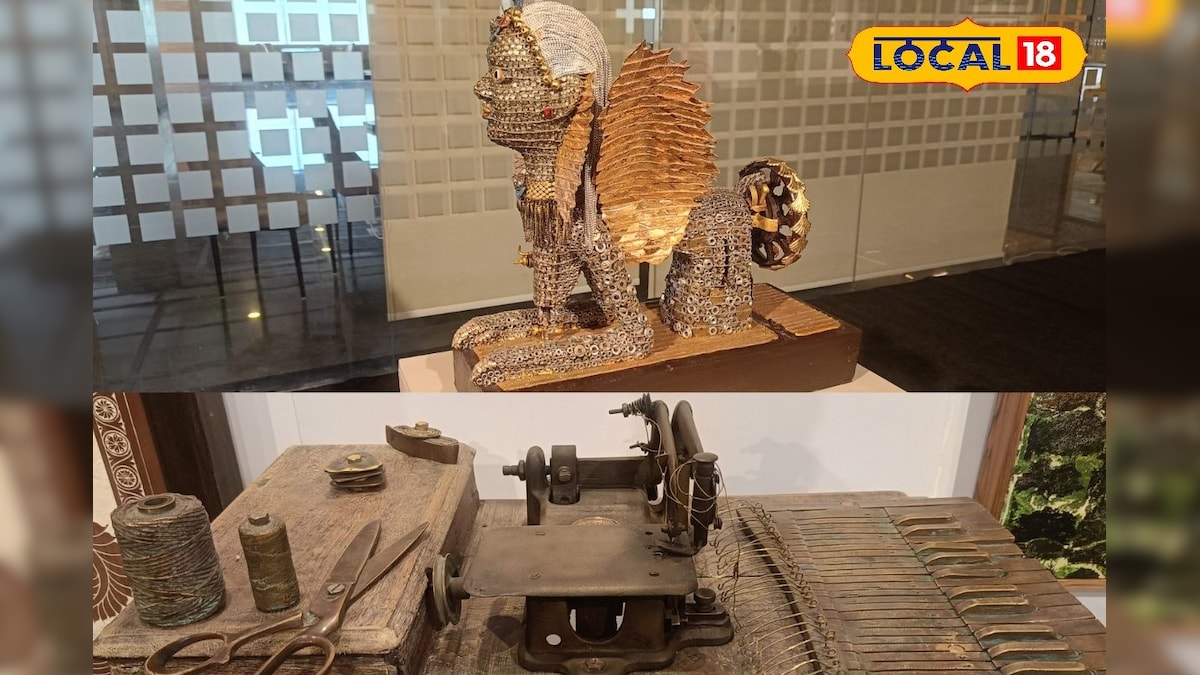 जयपुर में आर्ट का महाकुंभ! अनोखी सिलाई मशीनों ने लूटी महफिल, मशीन-मानव रिश्ते की कला ने सबको किया हैरान