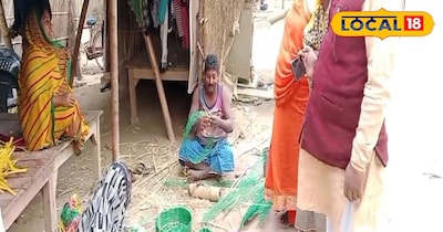 मऊर और डाल बनाते कारीगर...