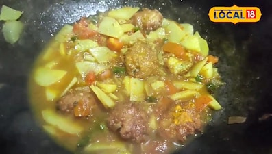 कम मसालों में जबरदस्त स्वाद -बस्तर की दाल बड़ा-आलू सब्जी रेसिपी