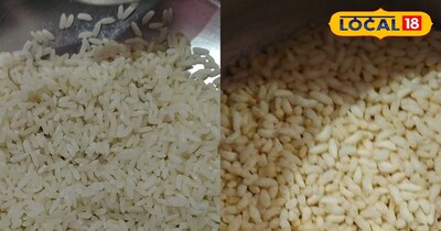 चावल से तैयार मुरमुरे