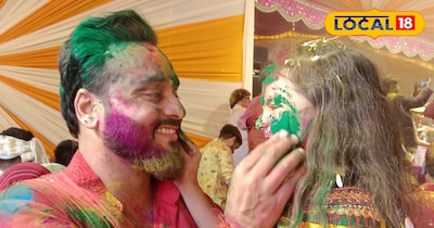 फूल होली के अलावा रंग, लट्ठमार, लड्डू होली के साथ हुई शुरू होली