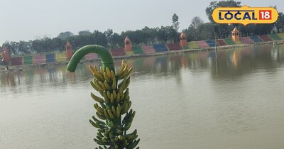 केला का स्टेच्यू 