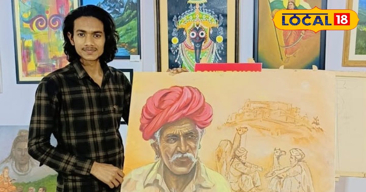 अमेठी का वह कलाकार, जिसकी पेंटिंग्स अब सात राज्यों में छा रही हैं, पढ़िए कहानी