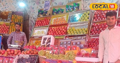 जयपुर की लाल कोठी मंडी में बढ़ी फलों की कीमते। 