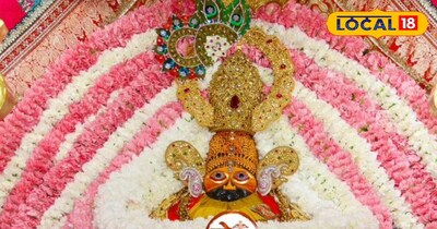 बाबा श्याम का मनमोहक श्रृंगार 