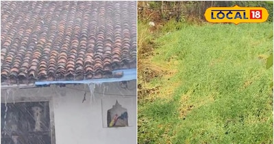 सीधी में तेज हवाओं के साथ बारिश और ओलावृष्टि हुई.