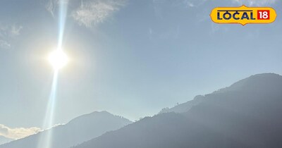 कुल्लू में मौसम साफ होने पर धूप खिली रही