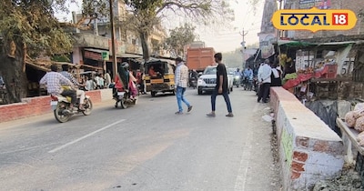 उदहीन चौराहा की जर्जर पुलिया 