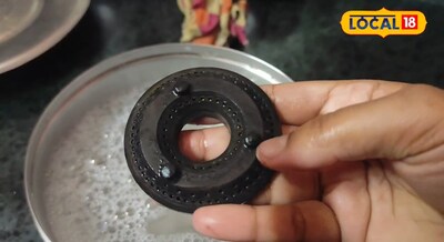 Gas Burner Blackened by Holi Cooking? This 10-Rupee Trick Will Make It Shine!