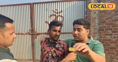 लोकल 18 से बातचीत करते हुए लोग 