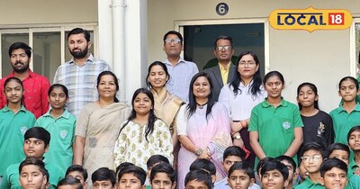 पहली रोटी गाय की अभियान से जोड़ने के लिए विद्यार्थियों से किया संवाद