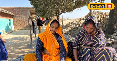 Patna village, adopted by the UltraTech cement factory, is in a bad state, with