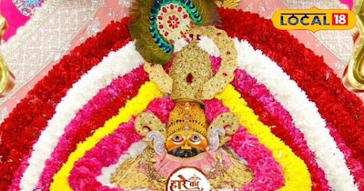 एकादशी पर बाबा श्याम का विशेष श्रृंगार 