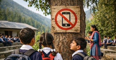 हिमाचल प्रदेश के सरकारी स्कूलों में बच्चों के मोबाइल फोन लाने पर बैन.