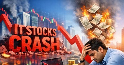 आईटी सेक्टर में भारी बिकवाली देखी गई है. (Image:AI) 