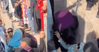 नाले में गिरीं इमरान खान की बहन