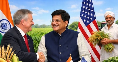 अमेरिका के साथ ट्रेड डील में किसानों के हितों को सुरक्षित रखा गया है. (Image:AI)