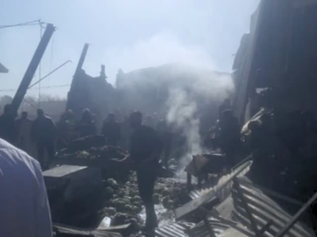 Iran's government chopper crashed and fell on vegetable market, did the accident happen because of Trump?