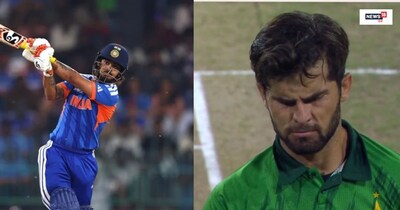 ईशान किशन शाहीन अफरीदी को जड़ा 77 मीटर लंबा सिक्स