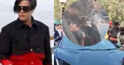 10 करोड़ की इतालवी लग्जरी स्पोर्ट्स कार लैंबॉर्गिनी चला रहा था शिवम मिश्रा.