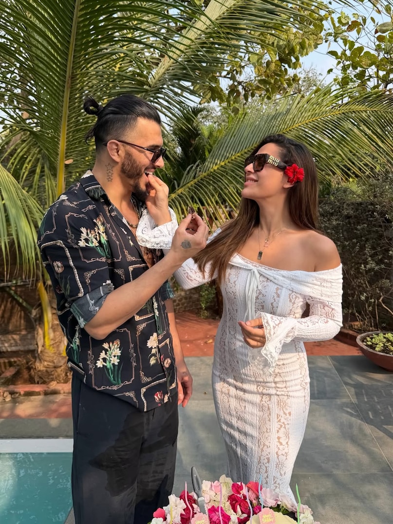 Abdul Azim, Krishna Shroff, Krishna Shroff boyfriend, Krishna Shroff, who is Abdul Azim, jackie shroff daughter, jackie shroff son in law, The 50, Krishna Shroff confirms relationship with Afghan MMA fighter, Karan Patel