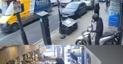 लंदन की ज्वेलरी शॉप में दिन दहाड़े लूट