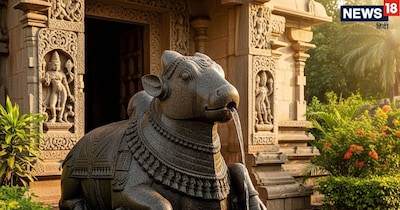 महाशिवरात्रि स्पेशल: 400 साल पुराने मंदिर में नंदी के मुख से निकलती है जलधारा, वैज्ञानिक भी हैरान.