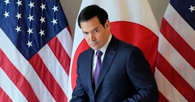 अमेर‍िकी व‍िदेश मंत्री मार्को रुबियो.