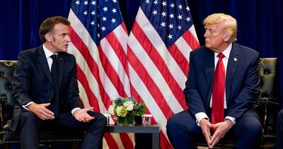 इमैनुएल मैक्रों ने यूरोप के साथी देशों को अमेरिकी राष्ट्रपति डोनाल्ड ट्रंप के खिलाफ सख्त रुख अपनाने की नसीहत दी है. 