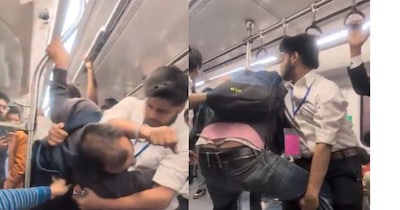 दिल्ली मेट्रो का वीडियो वायरल हो रहा है. 