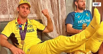 मिचेल मार्श का 2023 वनडे विश्व कप का फोटो