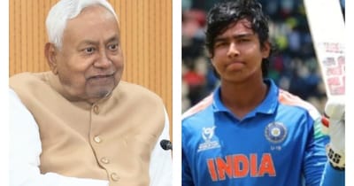 सीएम नीतीश कुमार ने वैभव सूर्यवंशी की तारीफ की.