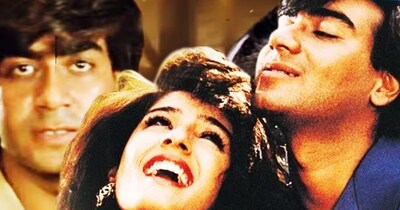 नई दिल्ली. हर साल बॉलीवुड में सैकड़ों फिल्में रिलीज होती हैं, लेकिन समय के साथ कुछ ही 'लेजेंड' बन पाती हैं. ठीक 32 साल पहले एक फिल्म सिनेमाघरों में रिलीज हुई थी जिसने न सिर्फ बॉक्स ऑफिस के रिकॉर्ड तोड़े, बल्कि एक एक्टर को 'स्टार' से 'सुपरस्टार' बना दिया. वह एक्टर थे अजय देवगन और फिल्म थी 'दिलवाले'. आज भी जब इस 90 के दशक की इस फिल्म को लोग देखने बैठते हैं तो इससे नजरें नहीं हटा पाते हैं. इस फिल्म में ऐसा क्या खास था? क्या यह सिर्फ अजय देवगन का एक्शन था या सुनील शेट्टी की वफादारी? जवाब है- सबसे बढ़करजादुई संगीत था जिसने इस फिल्म को अमर बना दिया.