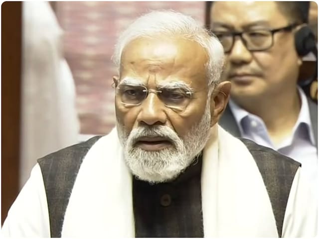 'जीप-खच्चर' वाले मॉडल से बाहर निकलो! राज्यसभा में कांग्रेस पर गरजे PM मोदी