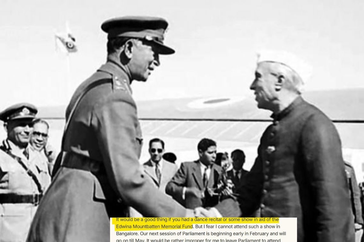 जब नेहरू ने फील्‍ड मार्शल कर‍ियप्‍पा को ल‍िखा- नाच-गाने की व्‍यवस्‍था करो न‍िश‍िकांत दुबे ने शेयर कर दी च‍िट्ठी